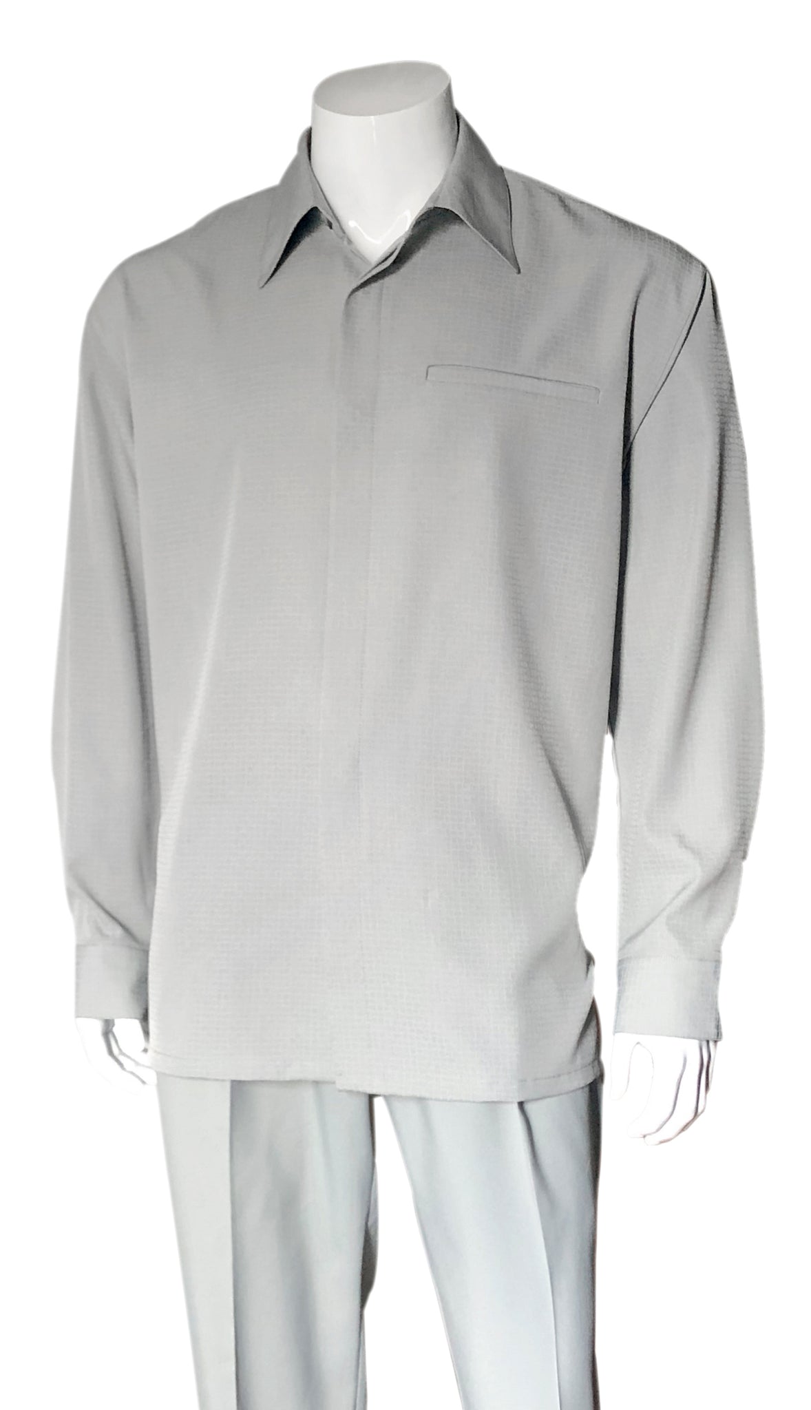 Fortino Landi Walking Set M2763-Grey - Church Suits For Less