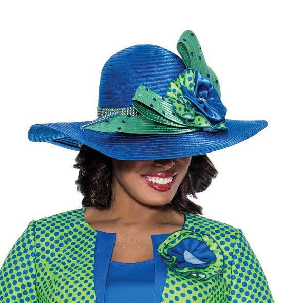 GMI Church Hat 8733-Green - Church Suits For Less