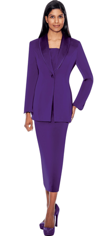 GMI Usher Suit 12272-Purple - Church Suits For Less