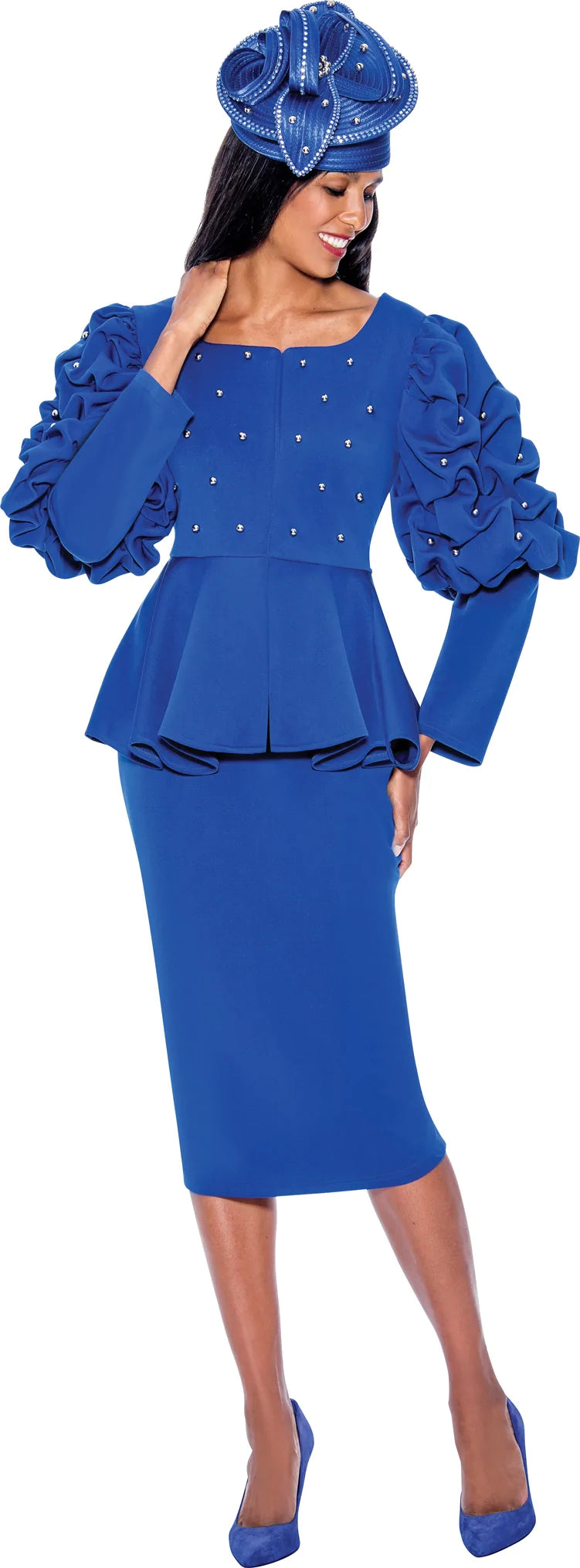GMI Church Suit 9252C-Royal Blue - Church Suits For Less