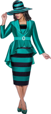 GMI Church Suit 9312C-Emerald - Church Suits For Less