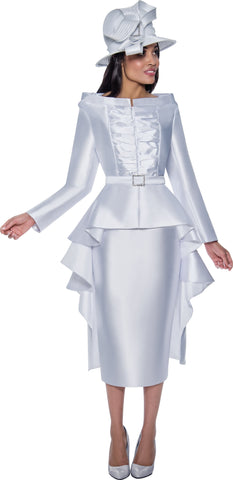 GMI Church Suit 9632-White