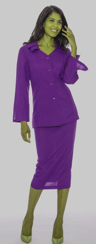 GMI Usher Suit 12777-Purple - Church Suits For Less
