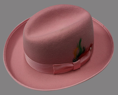 Men Godfather Hat-Pink