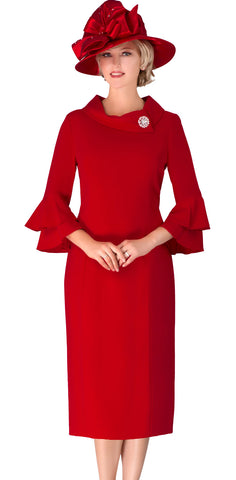 Giovanna Dress D1518-Red