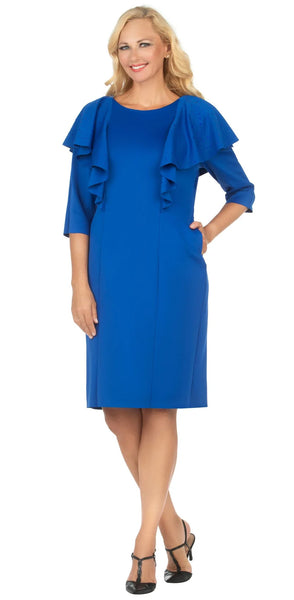 Giovanna Church Dress DP2427-Royal Blue main image 0