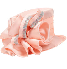 Giovanna Church Hat HG1129-Pink - Church Suits For Less