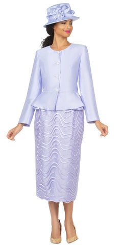Giovanna Church Suit G1156-Lilac - Church Suits For Less