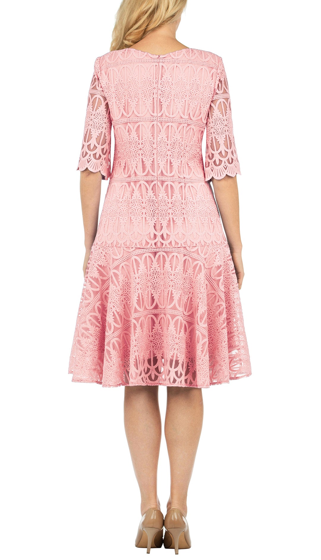 Church Dress Giovanna D1541-PIN Pink / 14 | Designer Church Suits Church Dress Giovanna D1541-PIN Pink / 14 | Designer Church Suits