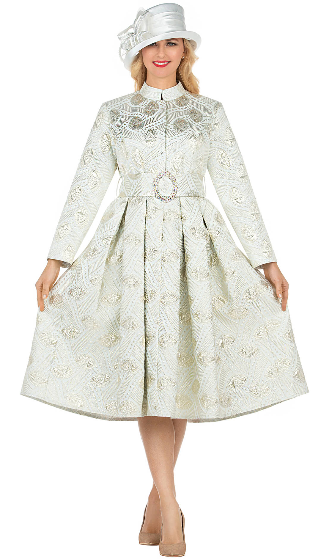 Giovanna Church Dress D1626-Light Blue, Light Blue / 16W | Church Suits For Less Giovanna Church Dress D1626-Light Blue, Light Blue / 16W | Church Suits For Less