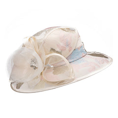 Giovanna Hat HD1528BC-Ivory - Church Suits For Less
