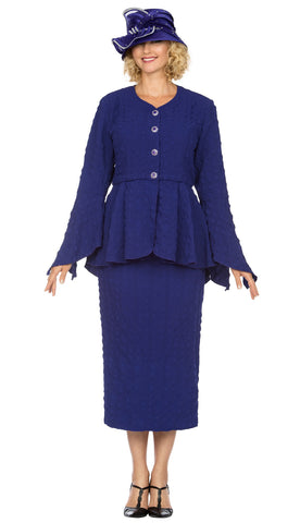 Giovanna Suit 0944-Purple - Church Suits For Less