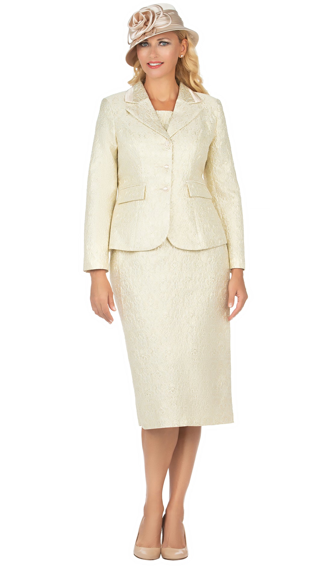 Giovanna Suit G1124C-Champagne - Church Suits For Less