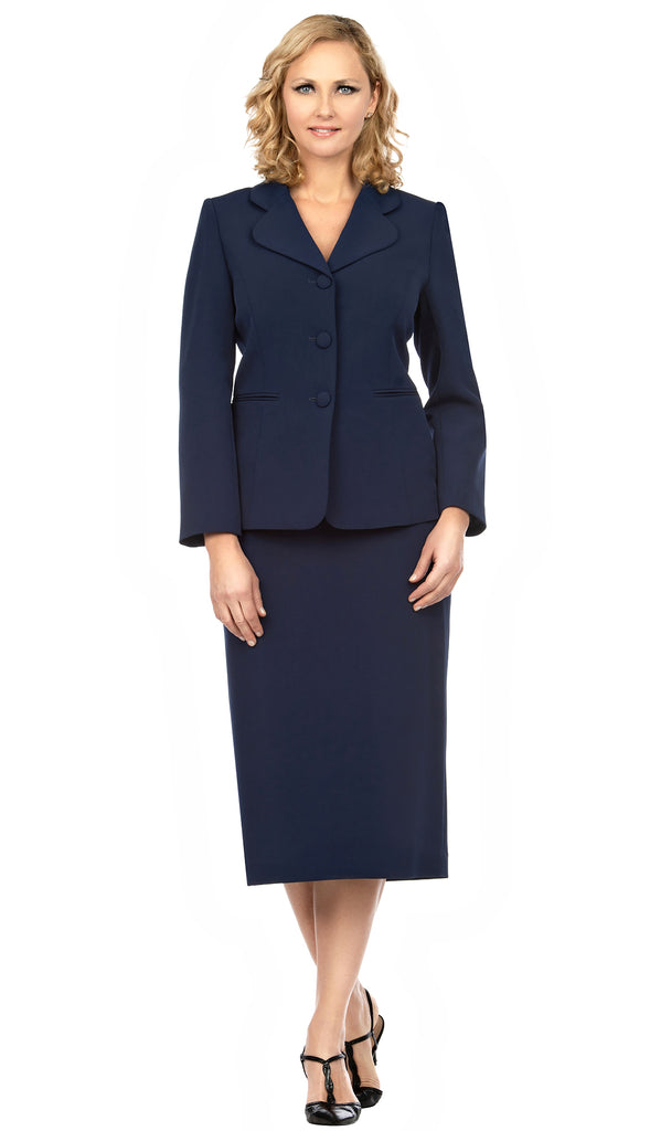 Giovanna Usher Suit 0824- Navy - Church Suits For Less