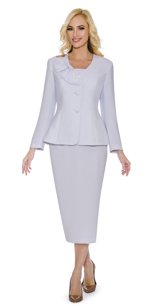 Giovanna Usher Suit 0653-White | Church suits for less