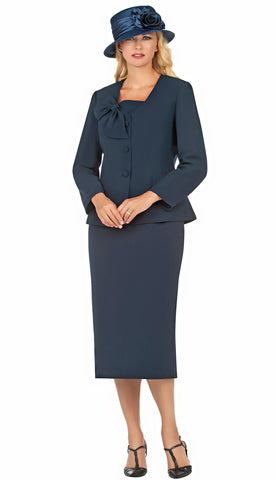 Giovanna Usher Suit 0653-Navy