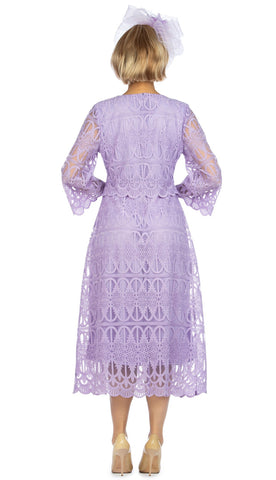 Giovanna Dress D1520C-Lilac - Church Suits For Less