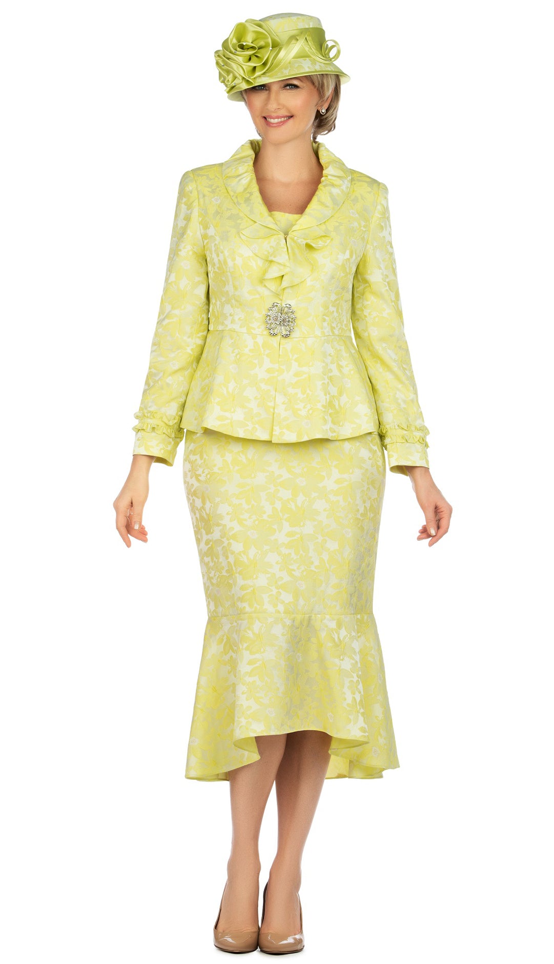 Giovanna Suit 0936-Lemon - Church Suits For Less