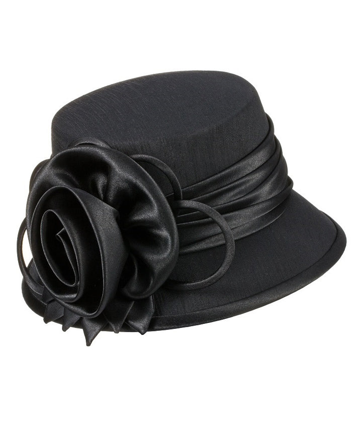 Giovanna Hat HM935-Black - Church Suits For Less