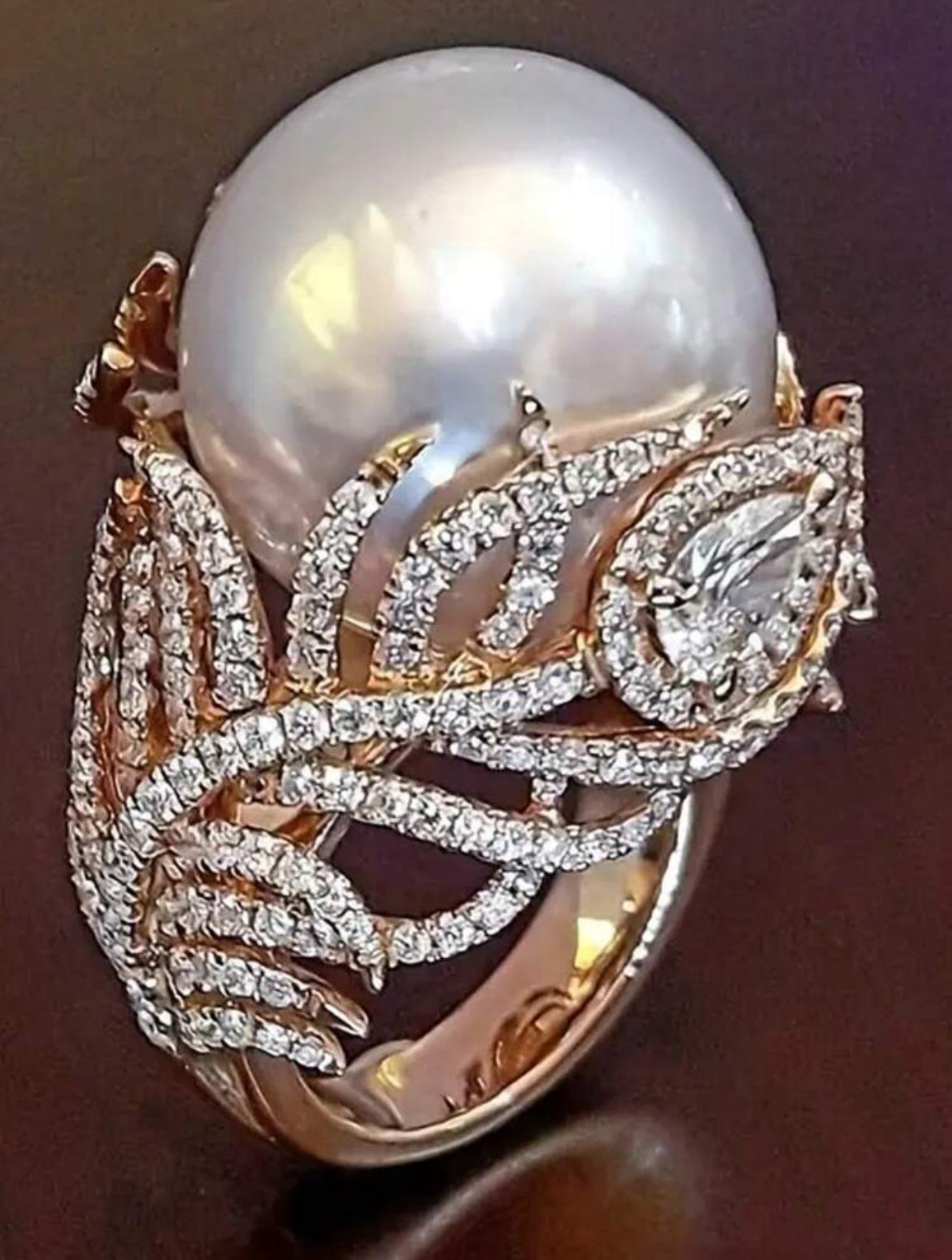 Women Fashion Ring 0356-Gold - Church Suits For Less