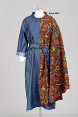 Kara Chic Dress 7647D-Print #529 - Church Suits For Less