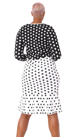 Kayla Knit Suit 5251 - Church Suits For Less