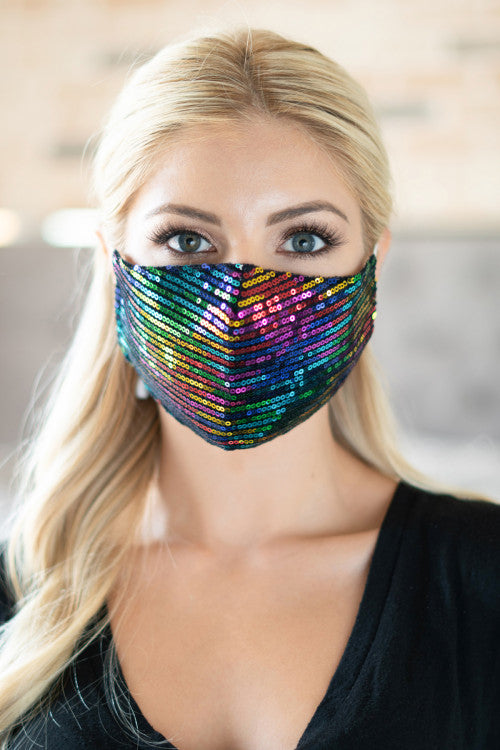 Women Fashion Face Mask-Multi-2001MT - Church Suits For Less