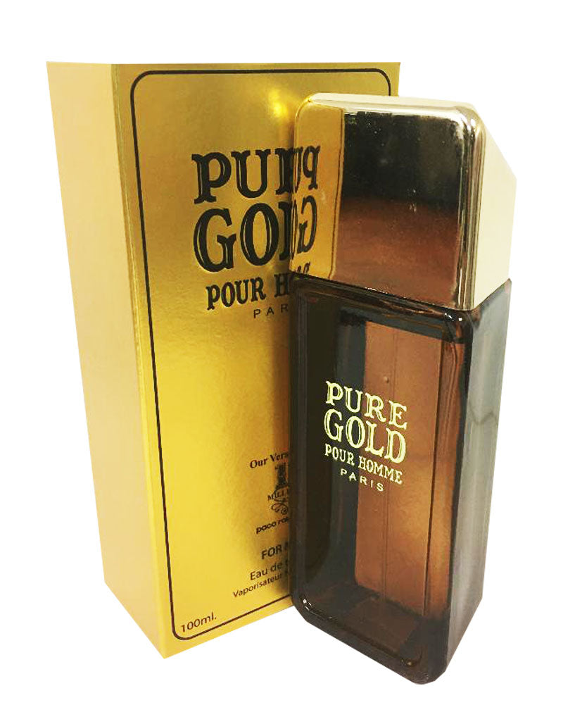 Men Cologne Pure Gold - Church Suits For Less