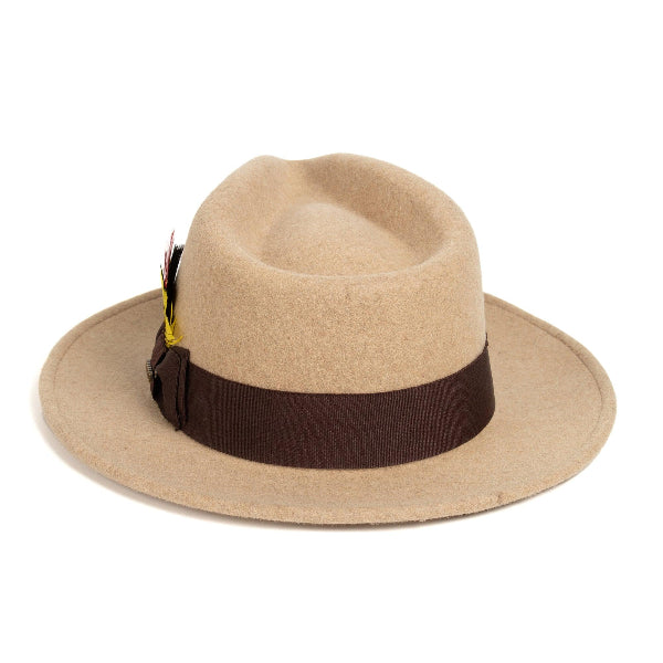 Men Church hat Beige - Church Suits For Less