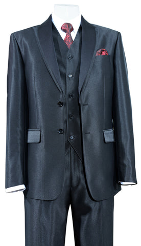Fortino Landi Suit 5702V5-Black