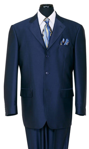 Milano Moda Men Suit 58025-Navy - Church Suits For Less