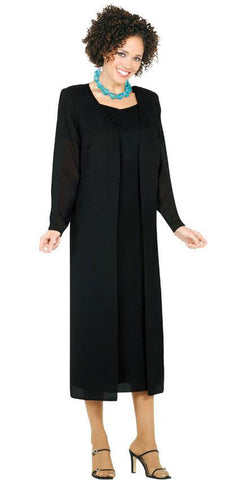 Misty Lane Usher Suit 13059C-Black - Church Suits For Less