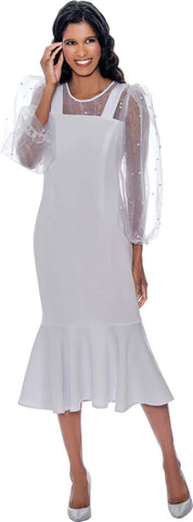 Nubiano Dress 1961C-White