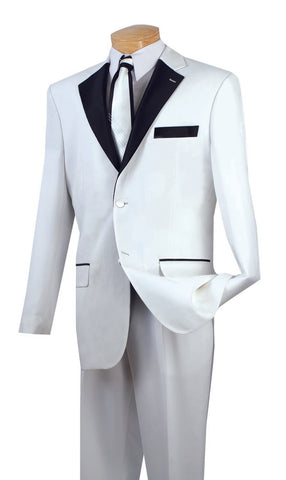 Vinci Tuxedo T-2FF-White