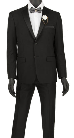 Vinci Men Tuxedo T-US900 Black