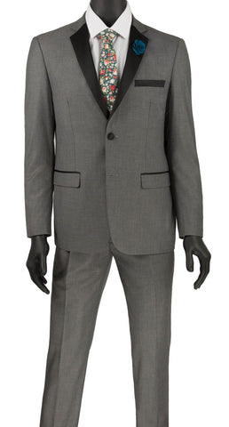 Vinci Men Tuxedo T-US900 Gray