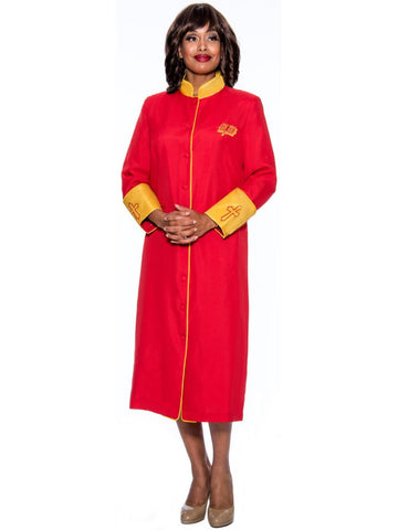 Women Cassock Robe T1961-Red