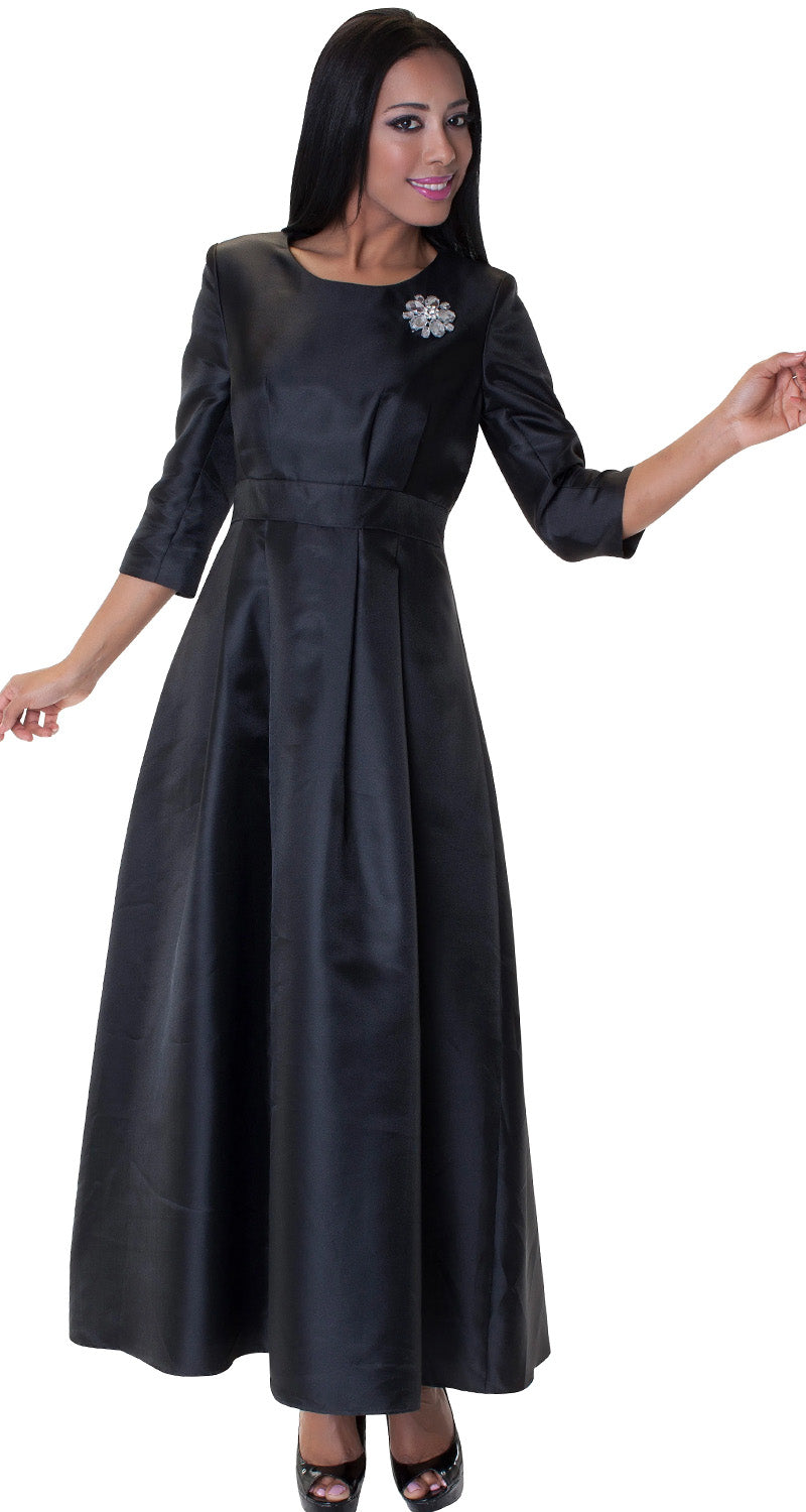 Tally Taylor Dress 4497-Black - Church Suits For Less