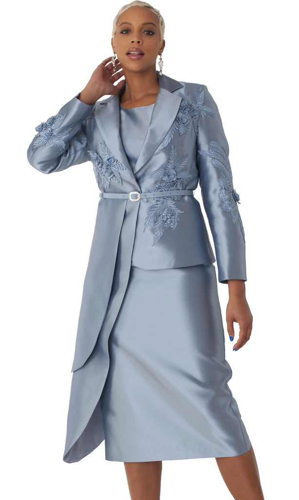 Tally Taylor Church Suit 4812-Blue - Church Suits For Less