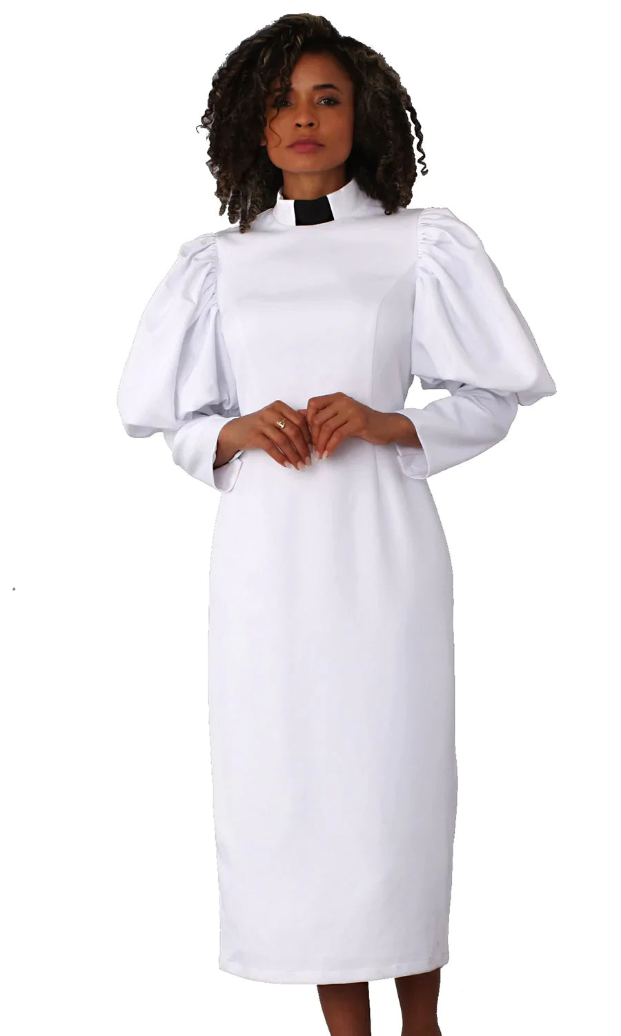 white usher dresses Uniform Set and special religious events Hat White Usher Dress Go