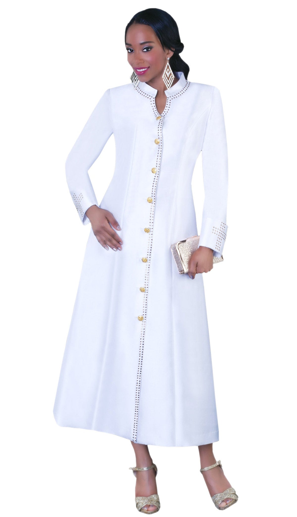 white usher dresses DRESSES/ Uniform Goldstein's On Russell Care Fabric Perfect for Church White Usher Uniform - Etsy