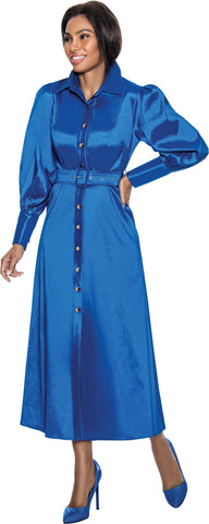 Terramina Church Dress 7055-Royal Blue