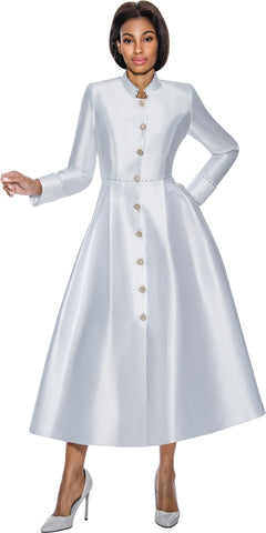 Terramina Clergy Dress 7058-White