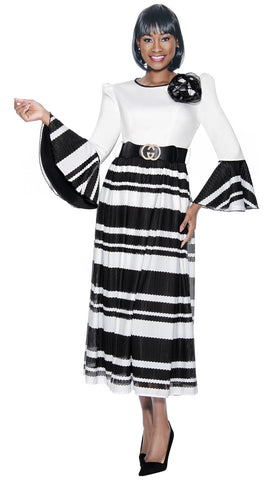 Terramina Church Dress 7049-Cream - Church Suits For Less