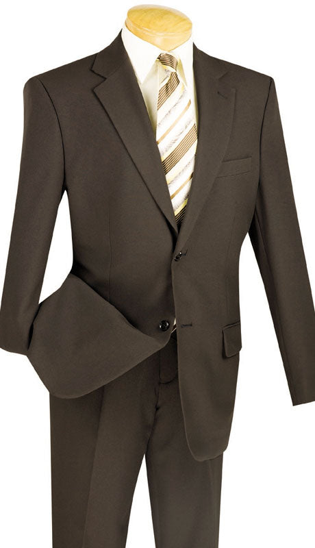 Vinci Suit 2PP-Brown - Church Suits For Less