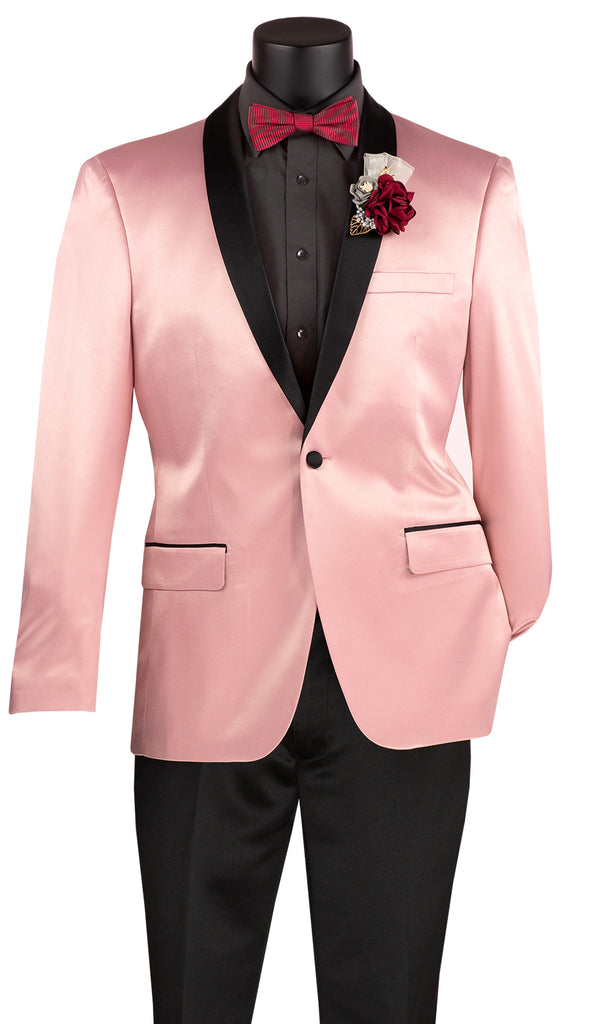Vinci Sport Coat BST-1-Pink - Church Suits For Less