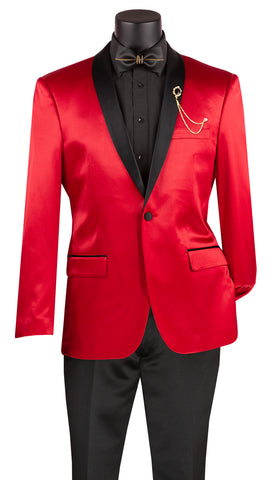 Vinci Sport Coat BST-1-Red - Church Suits For Less