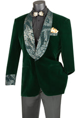 Vinci Sport Jacket BF-5-Emerald - Church Suits For Less