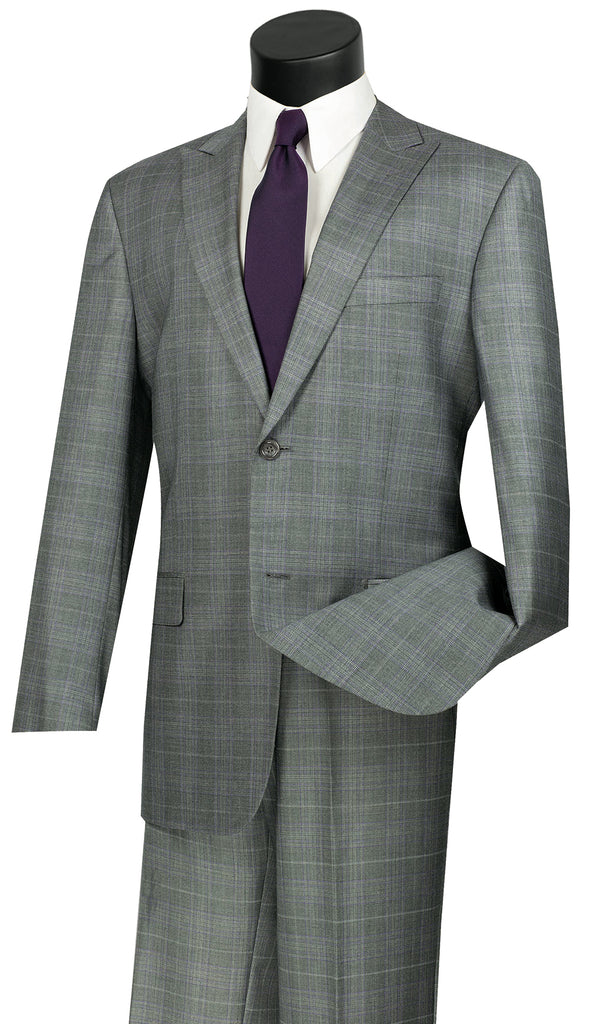 Vinci Suit 2RW-1-Gray | Church suits for less