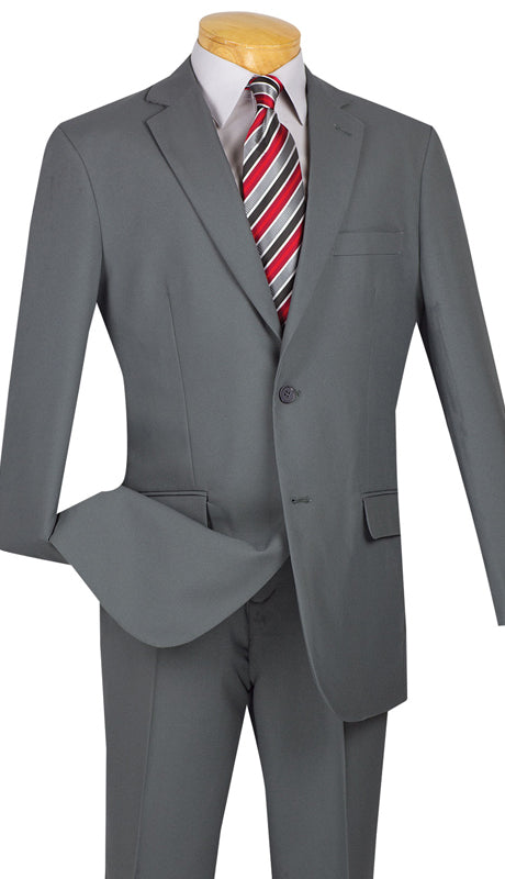 Vinci Suit 2PP-Gray - Church Suits For Less